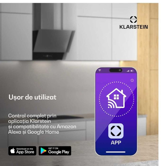 Hota de bucatarie klarstein noua doar probata