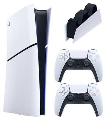Sony PlayStation 5 Slim Digital + геймпад + Charging Station