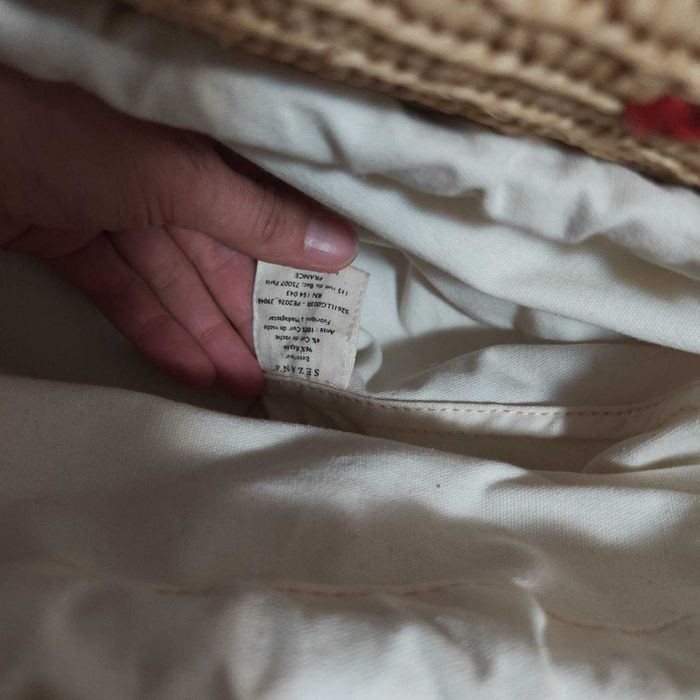 Sezane raffia чанта сърца