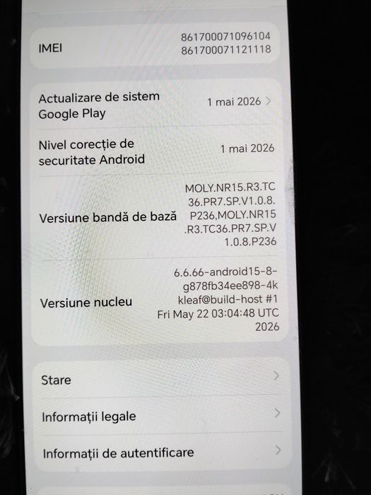 Vând telefon Honor MagicOs10