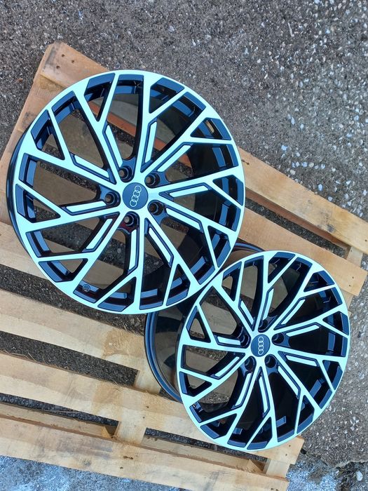 19 Audi 8.5j et35 A3 A4 A5 A6 A7 A8 TT Q3 Q5 Black polish