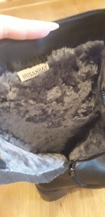 Сапоги натуральная кожа