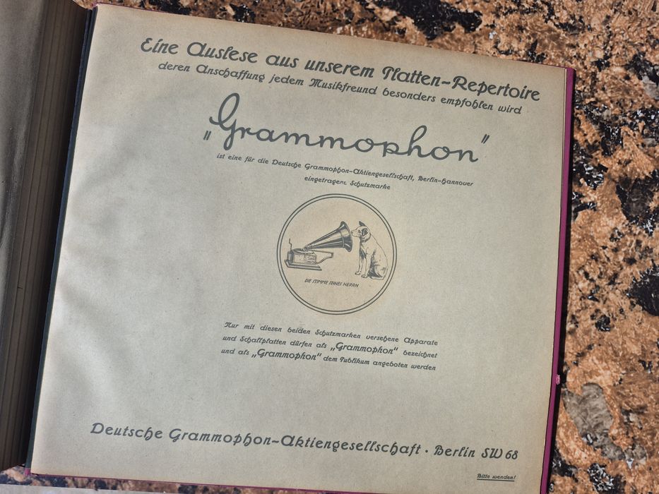 Vând lot 10 Discuri Grammophon & patefon colectie cu muzica clasică