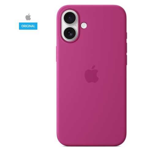 Husa iPhone 16 Apple Silicon Originala Fucksia