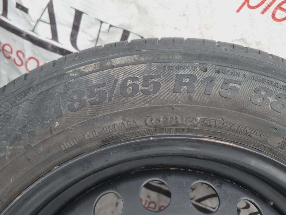 Jante tabla R15 5x114.3 ET40 cu 2 anvelope 195/65/15 si 2 anvelope 185/65/15 Renault Kangoo II Express / Fiat Scudo III