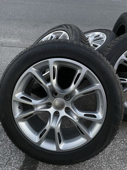 4 броя оригинални джанти SRT за Grand Cherokee 5x127 20”с датчици и гуми 295 /45 20 9mm !
