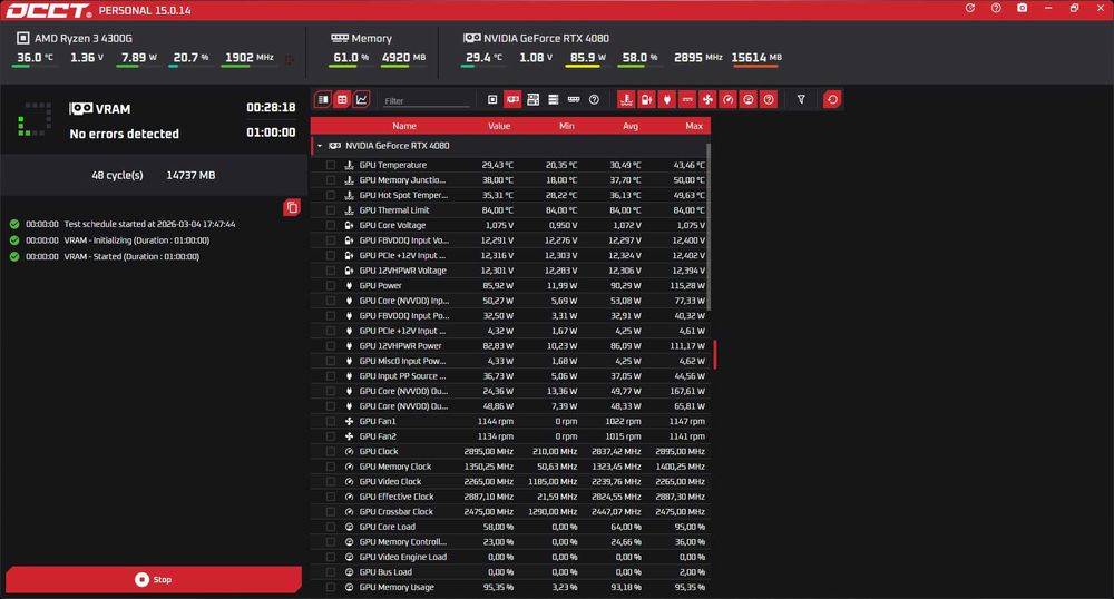 Видео карта MSI RTX 4080 Ventus OC, 16GB GDDR6X Nvidia GeForce