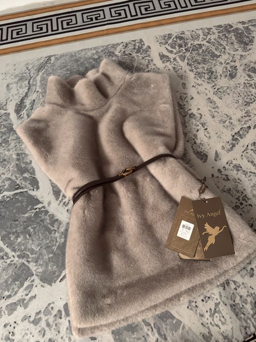 Манишка из норки