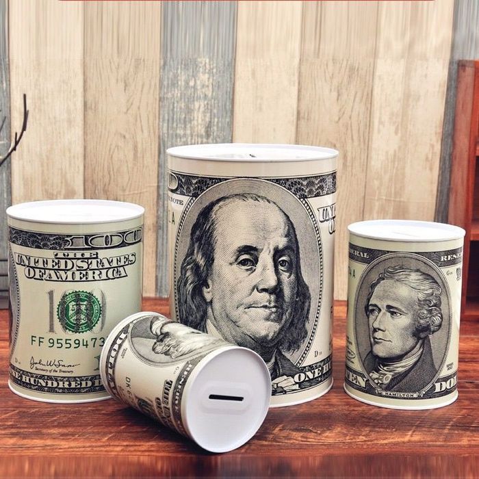 Копилка в виде купюры