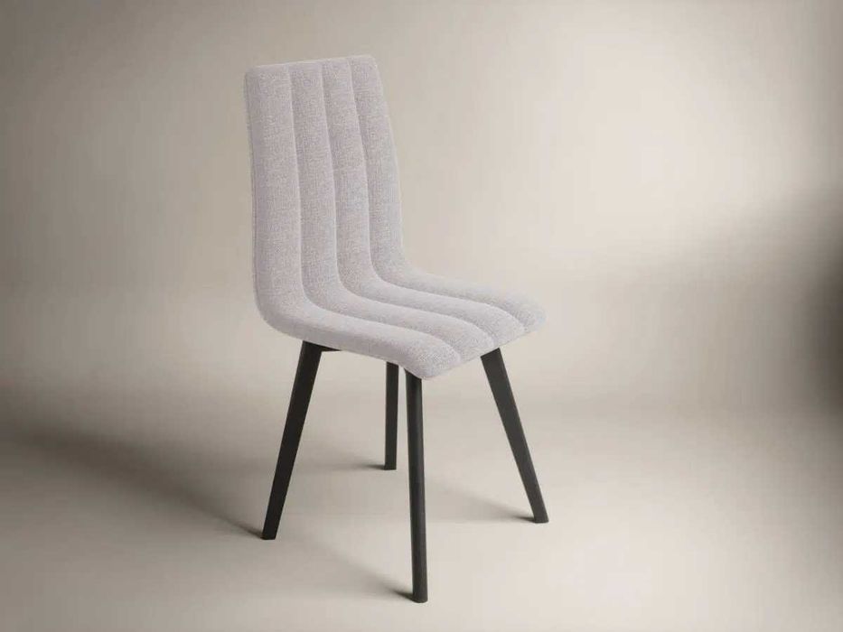 Set Masa Olive + 6 Scaune Karma Gri Deschis - Transport Gratuit