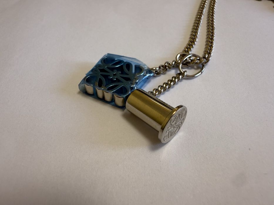 LOEWE Anagram Pendant Necklace