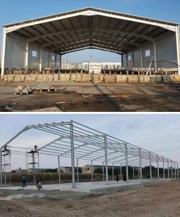 Vand hală metalică 10 X 16