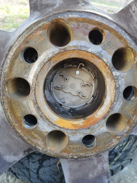 Джанти с гуми 17 цола  5x112 за Aуди /VW