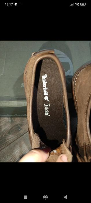 Pantofi maro piele întoarsa , mărimea 41