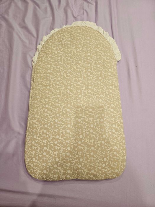 Sac de dormit pentru nou-născuți Beige Flowers.