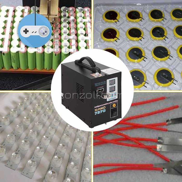 ПРОМОЦИЯ! Станция за точково заваряване Sunkko 737G, 2.8кW, 800A