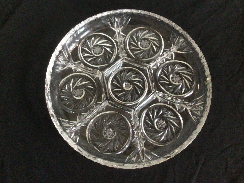 Кристално плато за сервиране