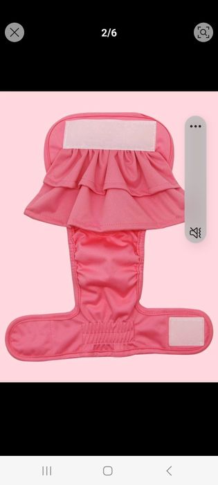 Fustița pampers reutilizabile pentru catei