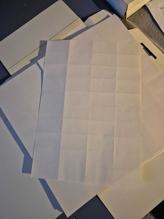 4000 Etichete Autocolante A4, Avery Zweckform, Germania, 100 coli