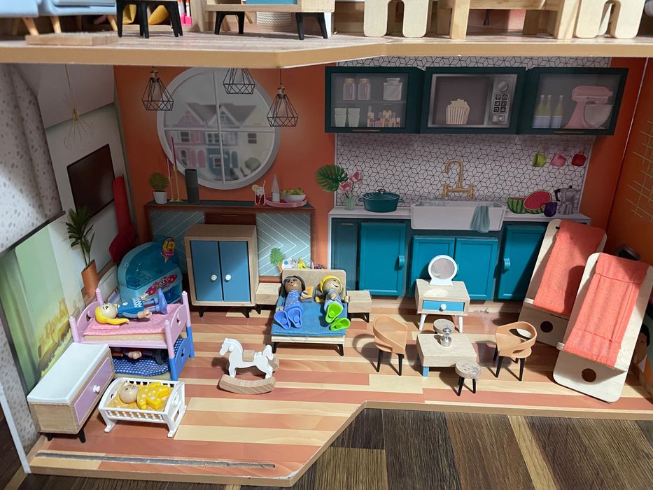 Дървена къща за кукли Kidkraft