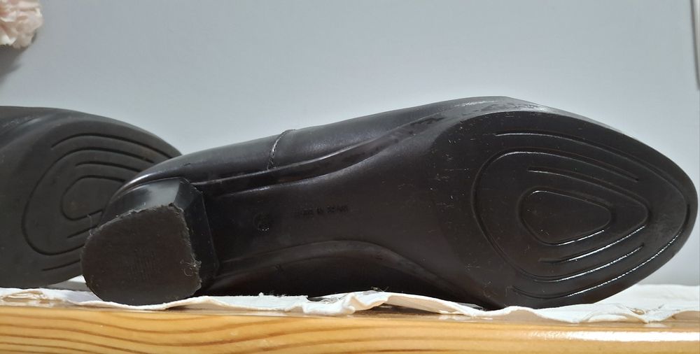 Кожаные Ботильоны Ботинки 38р Использования.