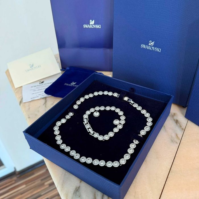 Set Bijuterii Swarovski Angelic Silver//Premium
