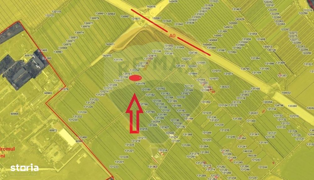 Teren de vanzare, 558mp Bragadiru, zona de case,langa Centura A0