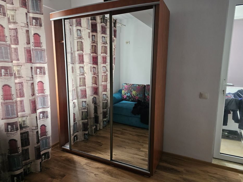 Dressing cu oglinzi duble comoda tv si oglinda