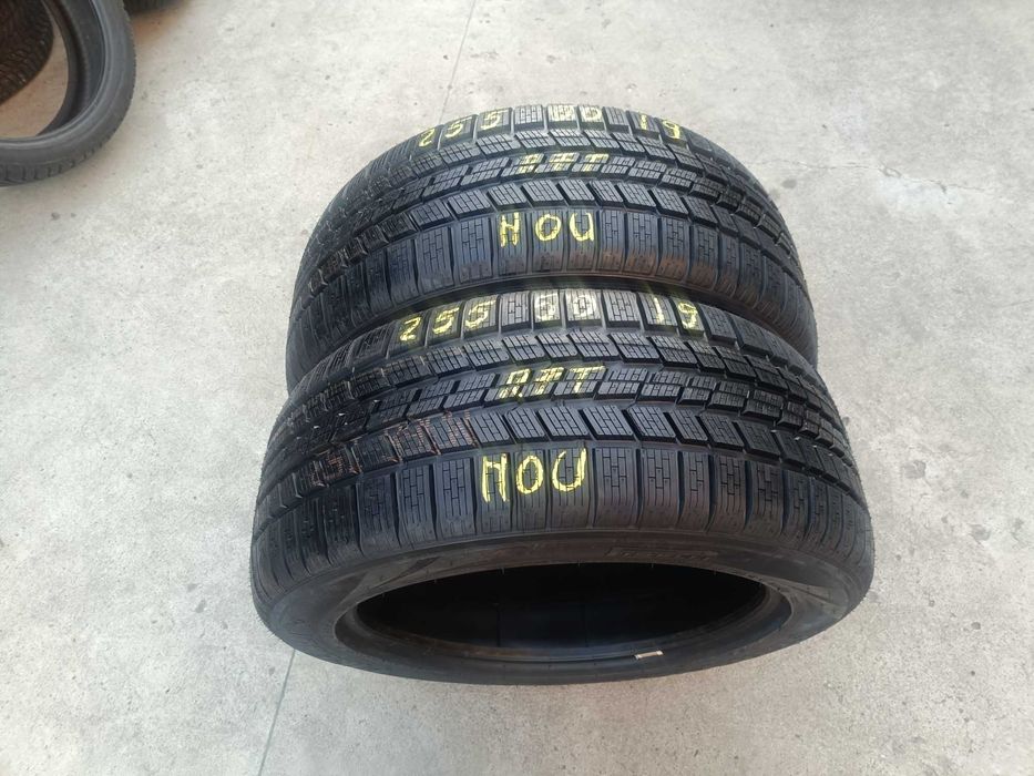 Doua anvelope noi de iarna 255 50 19 pirelli scorpion run flat