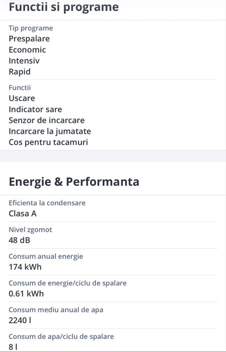 Masina de spalat vase compacta Bosch SKS51E22EU