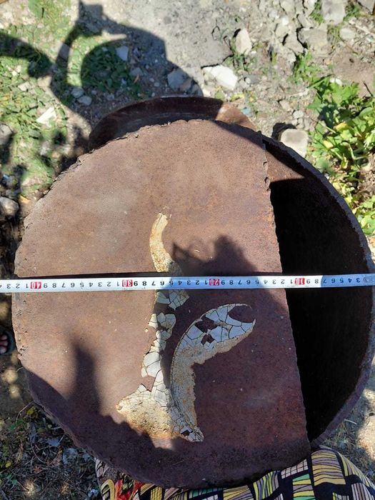 Печь для бани труба толщиной 8мм.