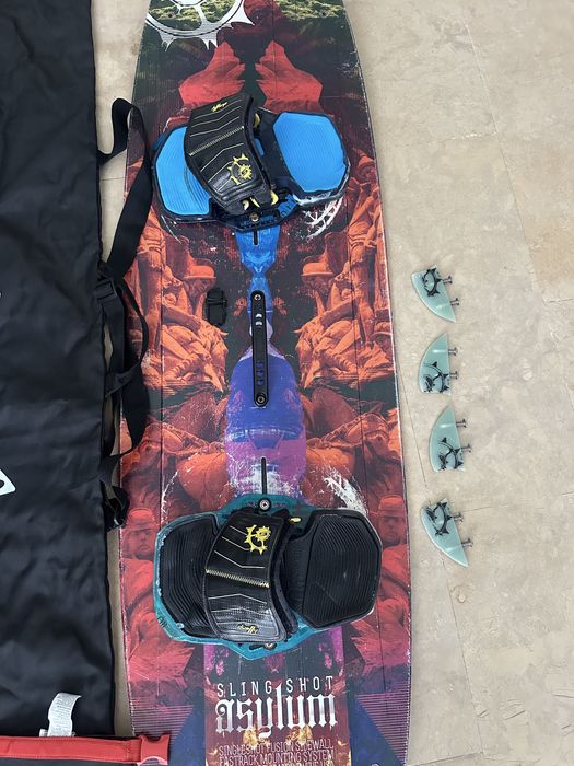 Vand placa kite slingshot pads straps