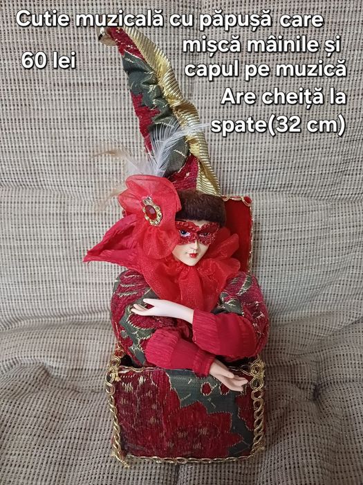 Păpuși porțelan muzicale