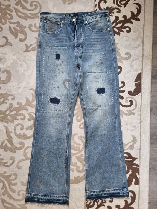 Erd flared jeans, джинсы