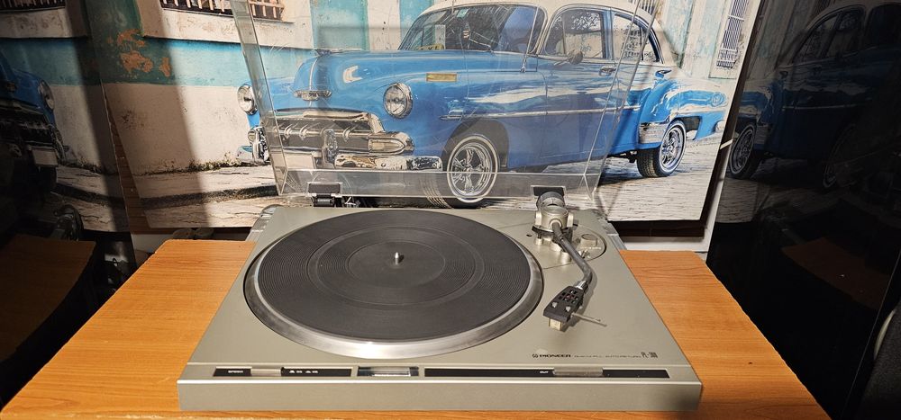 Pioneer PL 300 pick-up picap turntable pickup direct drive stroboscop