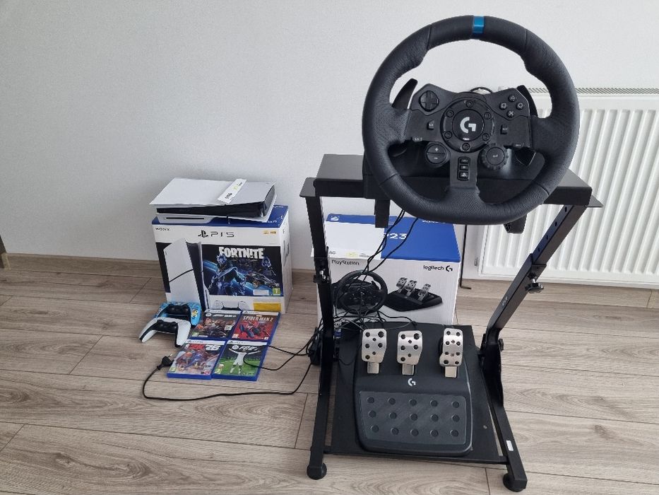 PS 5 ,Volan G923,suport volan