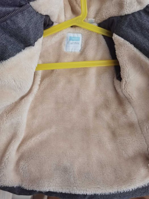 Детско много топло зимно палтенце Okaidi, 80cm