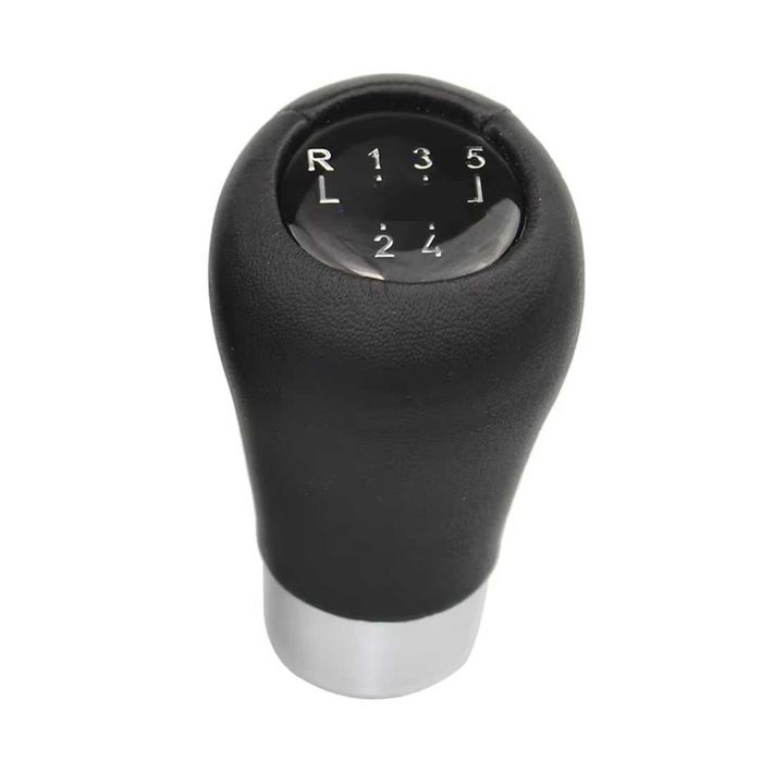 Nuca Buton schimbător de viteze Amazleer cu 5 trepte pentru BMW, negru, buton universal compatibil cu E30, E36, E46, E34, E39
