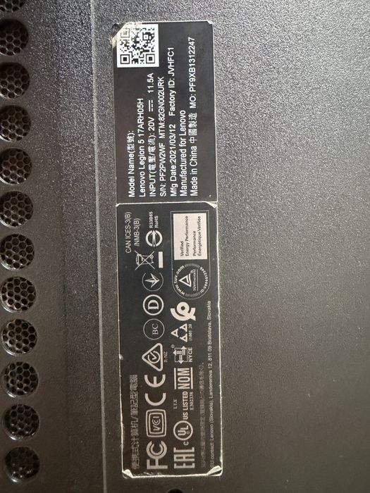 Ноутбук Леново Легион