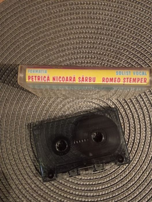 Casete audio foarte rare Romeo Stemper