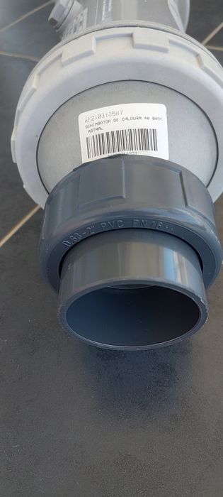 Schimbator de caldura ,boiler pentru incalzit piscina 40 kw