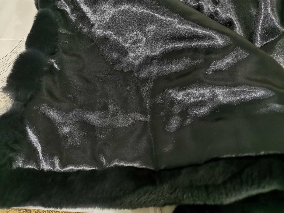 Vesta vulpe naturala, Blue Fox, import italia