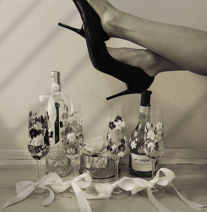 Рисувани чаши персонализирани