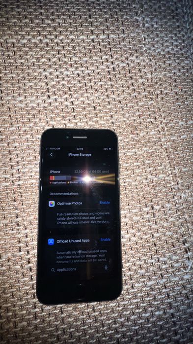 iphone se 64 gd с кутия и кабел