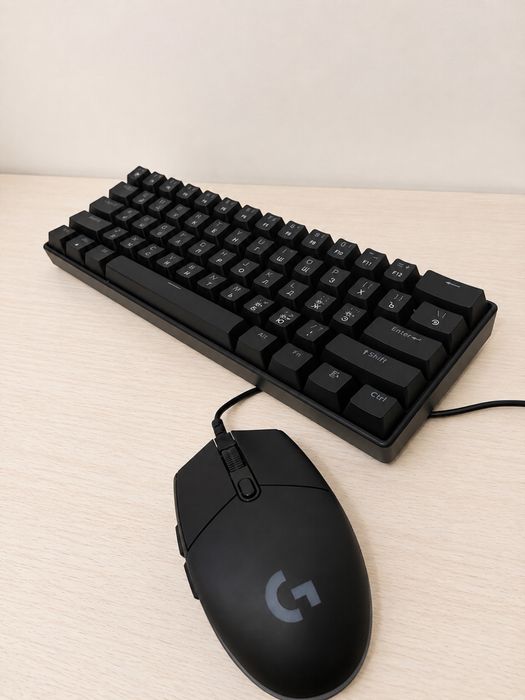 Клавиатура и мышь Logitech. торг