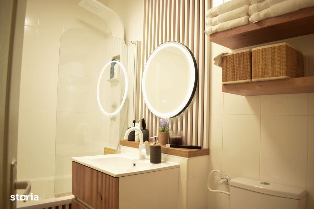 Apartament 2 camere, 53mp, Nufarul, renovat cu finisaje moderne