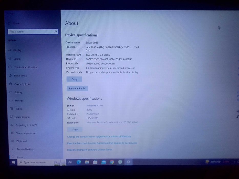 Vind Laptop ASUS Notebook X756U- Intel i5-6200U-Display 17