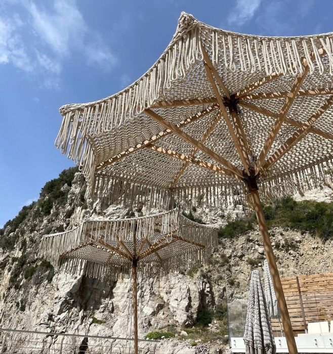 Vand macrame umbrite  3m x 3m umbrela