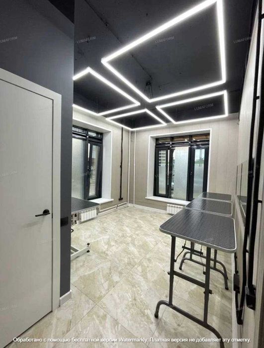 72 W kvadrat modulli LED yoritgich — Barbershop uchun