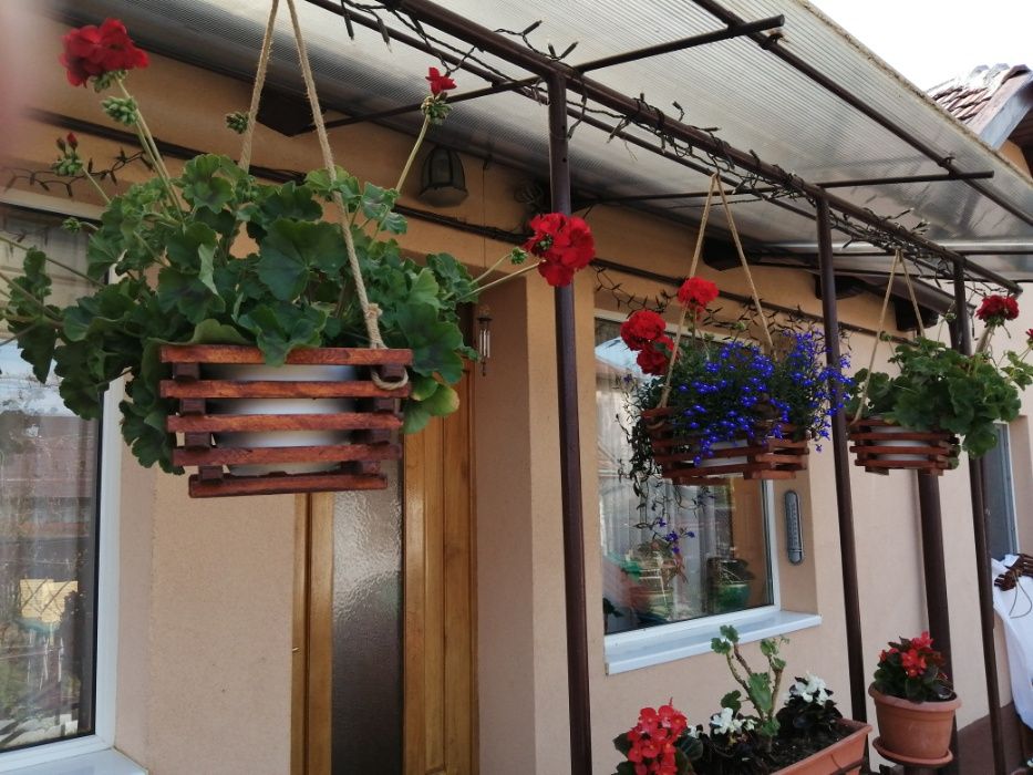 Vand masca ghiveci pentru flori, din lemn